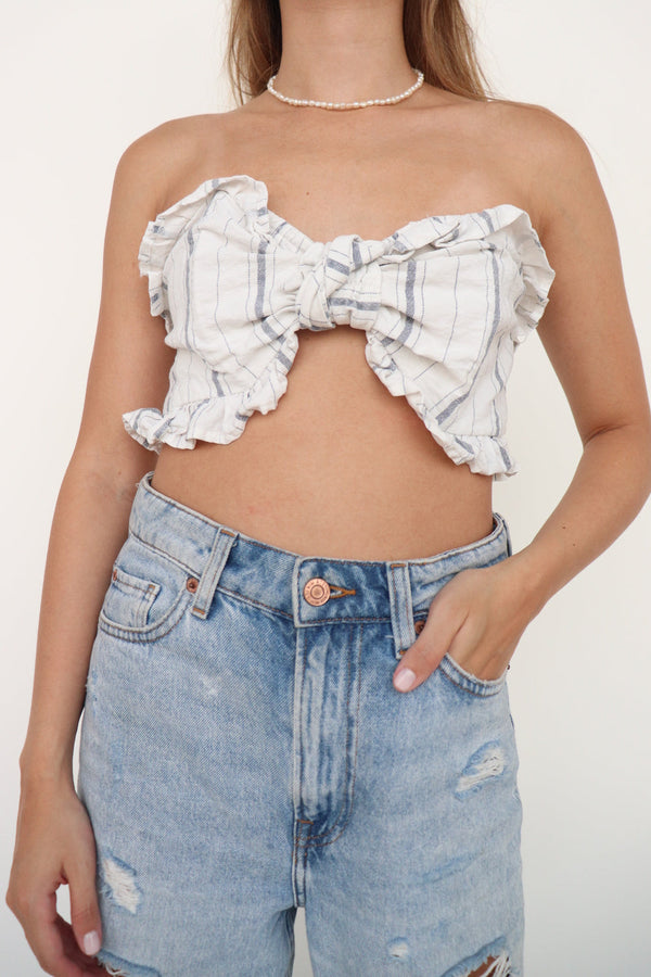 Crop Top Bondeau