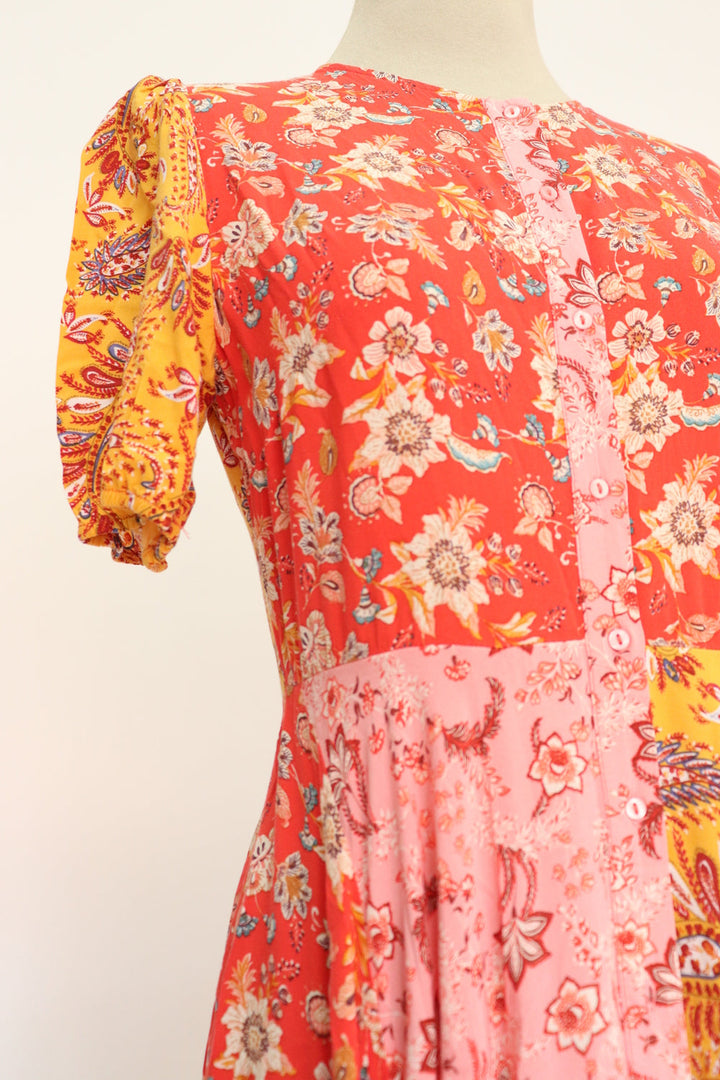 Vestido Largo Paisley