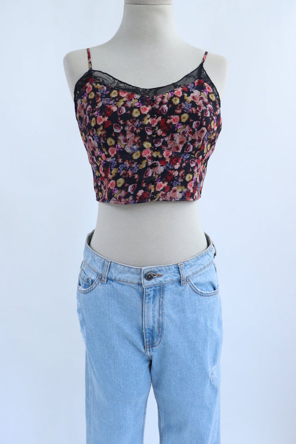 Crop Top Flores