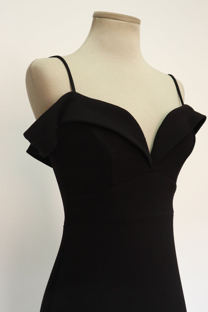 Vestido Negro Pegado