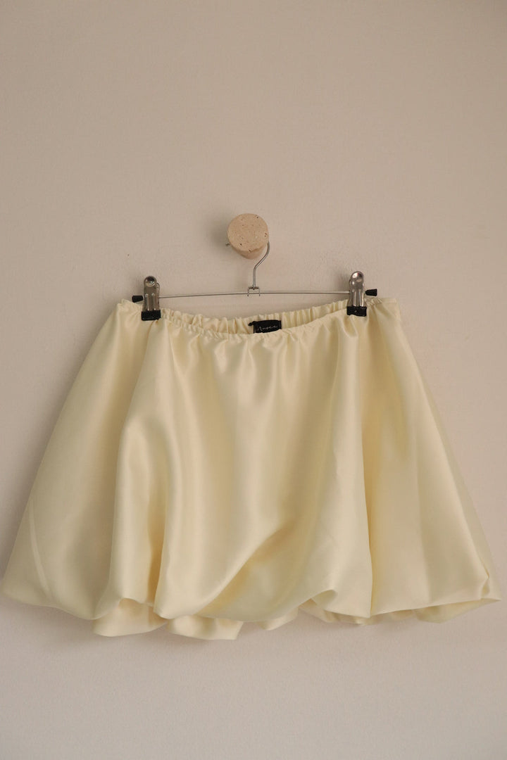 Falda beige Amarilla