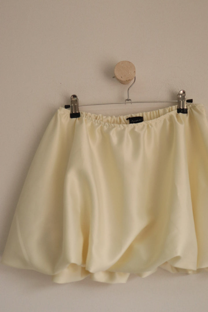 Falda beige Amarilla