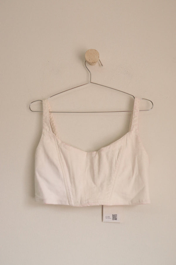 Crop Top Blanco