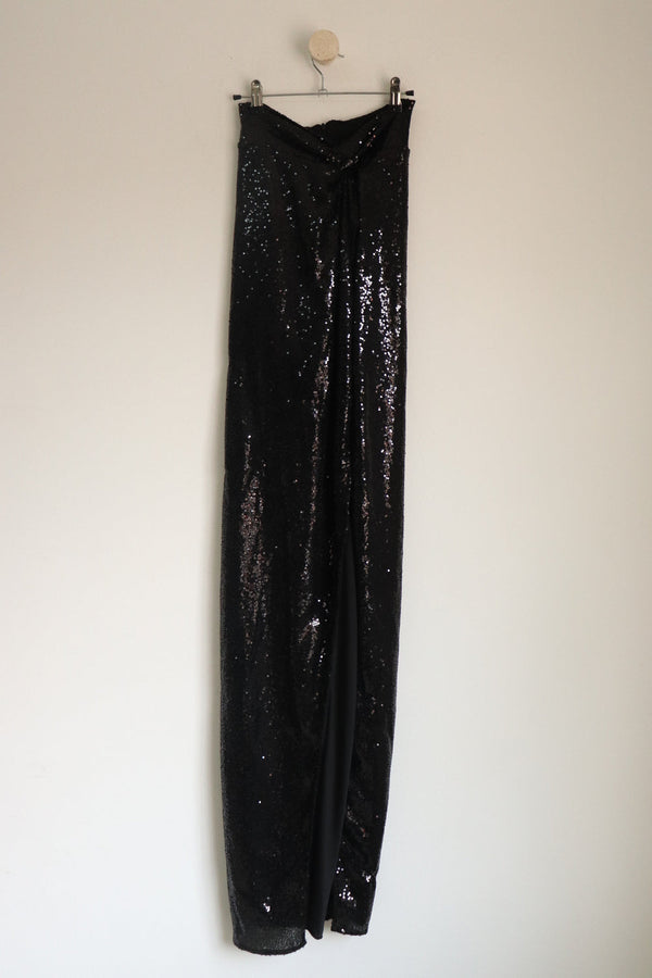 Falda Negra Lentejuelas