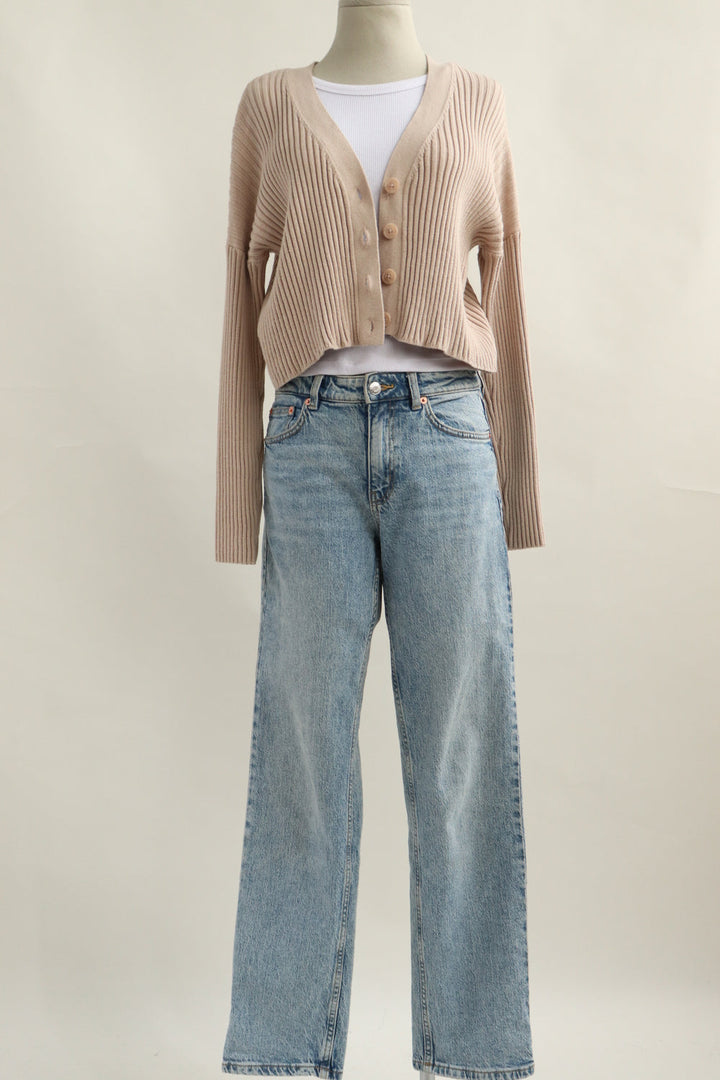 Cardigan Beige Botones