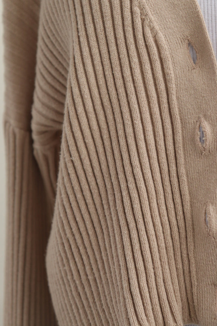 Cardigan Beige Botones