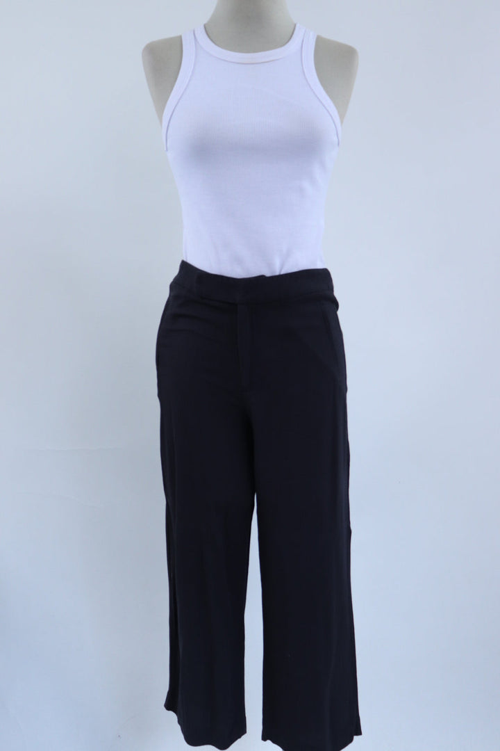 Pantalon Negro Corrugado