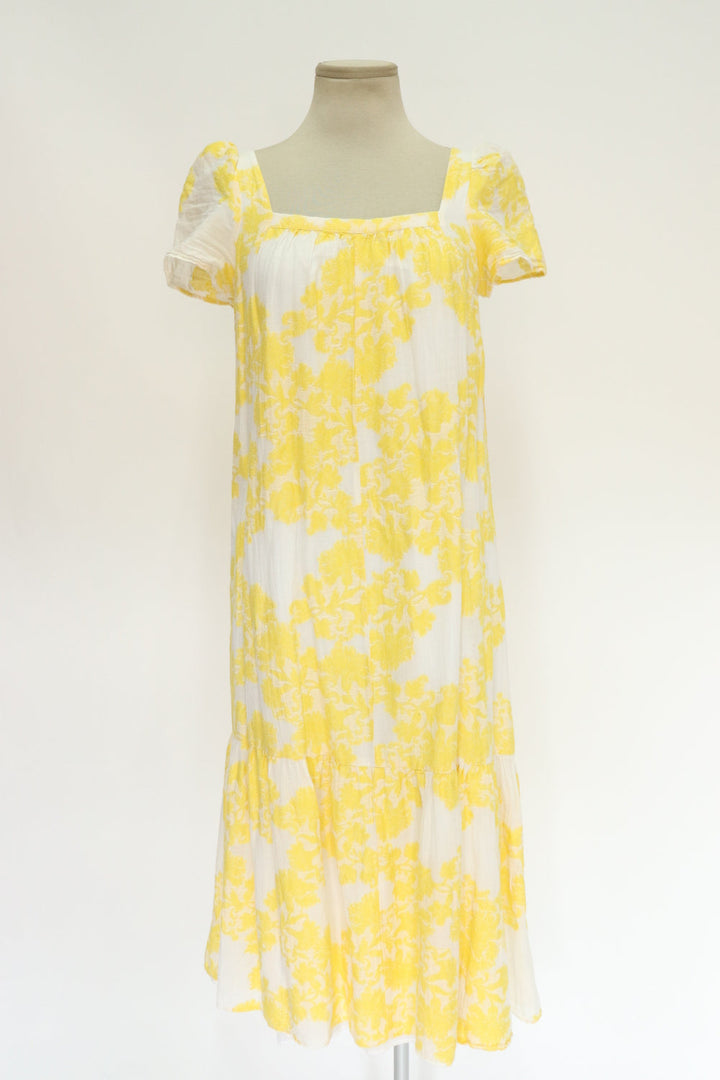 Vestido Estampado Amarillo