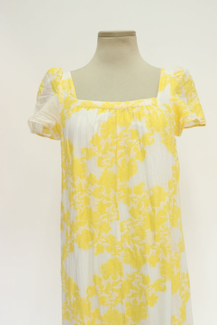 Vestido Estampado Amarillo