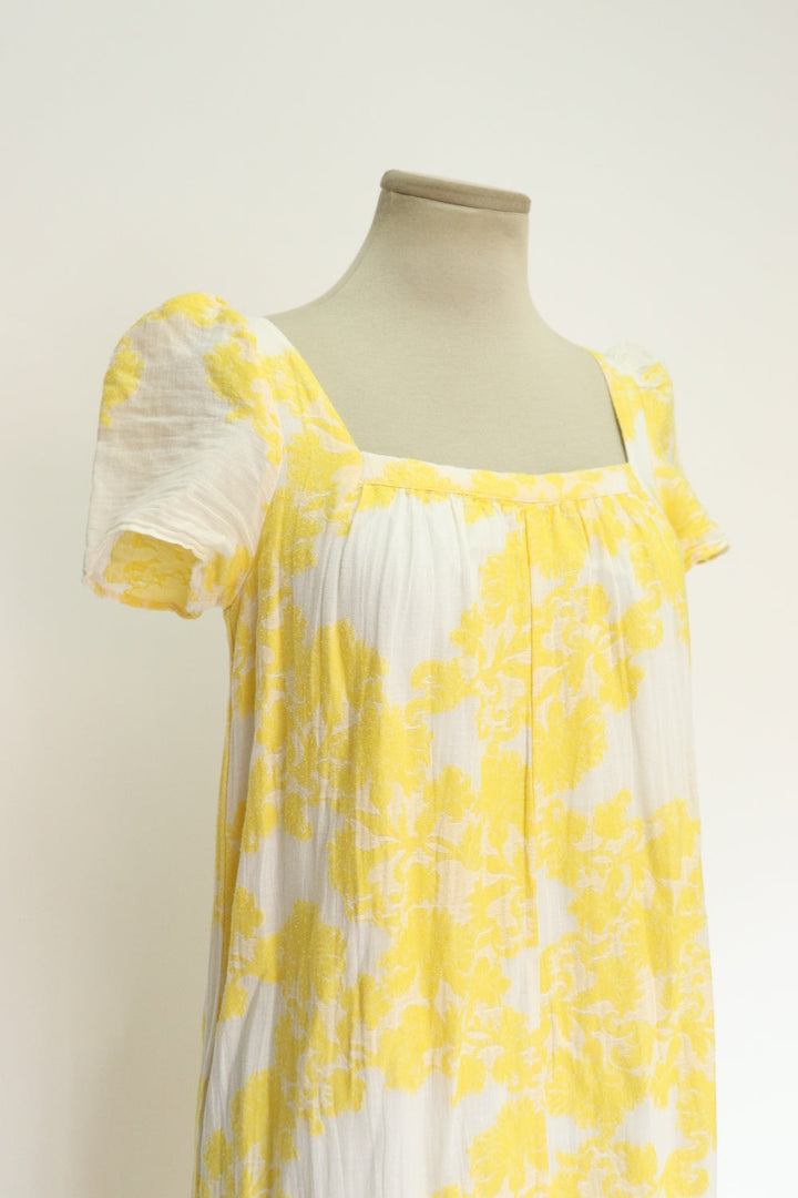 Vestido Estampado Amarillo