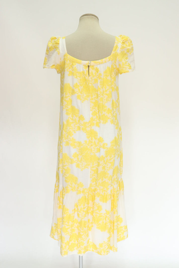 Vestido Estampado Amarillo