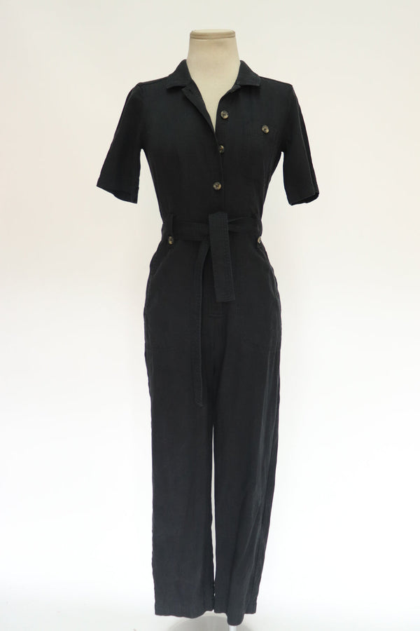 Jumpsuit Denim Negro