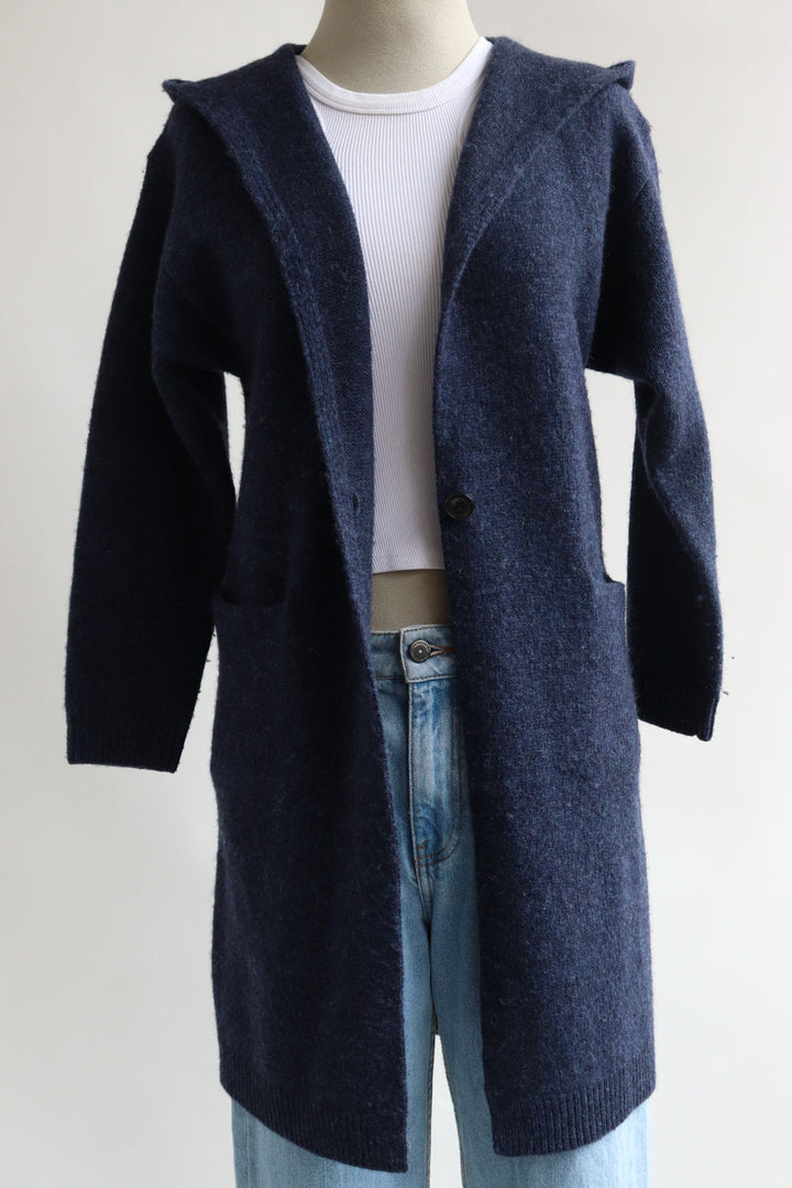 Cardigan Azul Oscuro