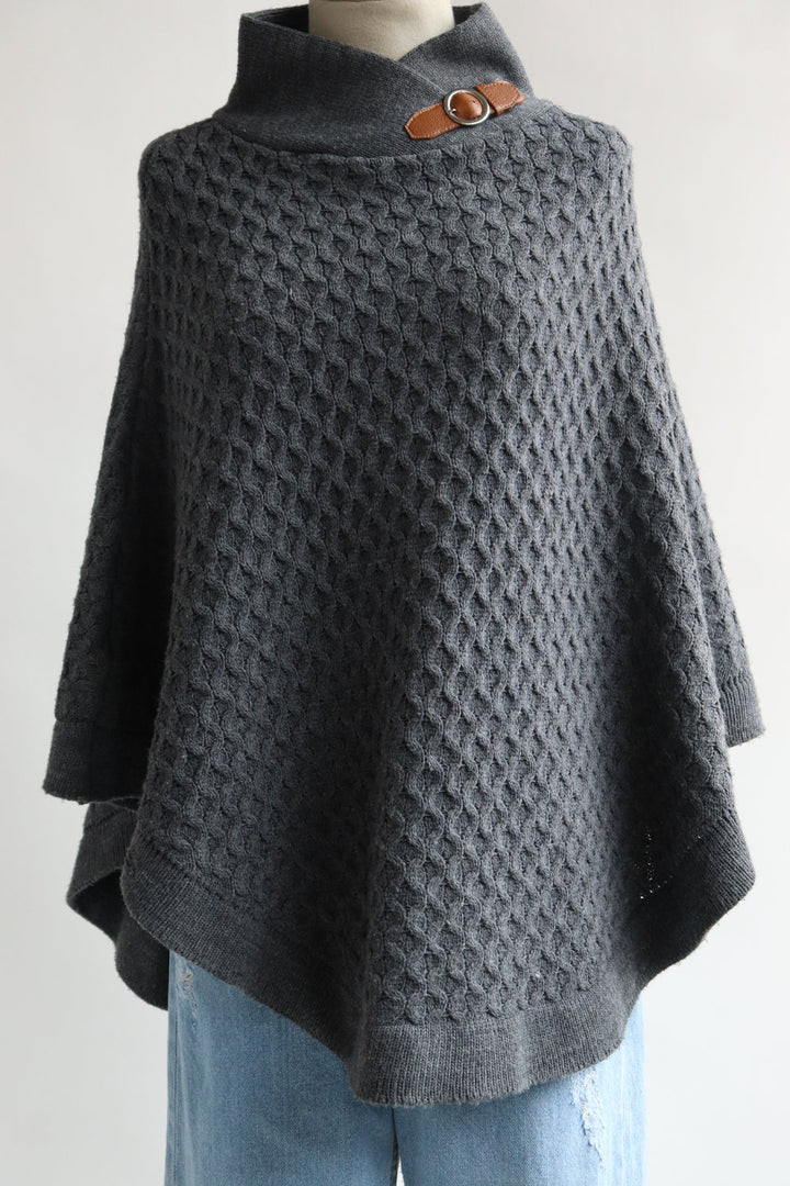 Poncho Gris Oscuro