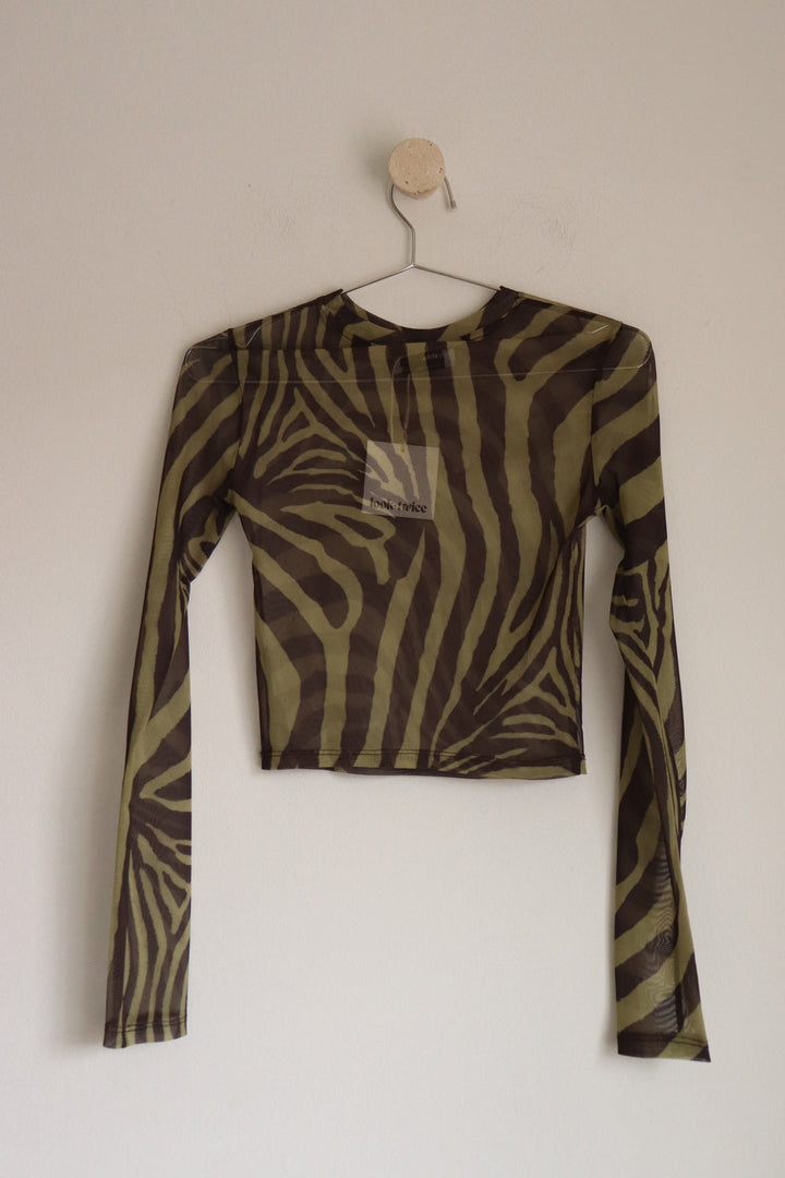 Top Mesh Zebra