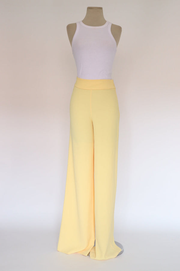 Pantalon Amarillo Claro