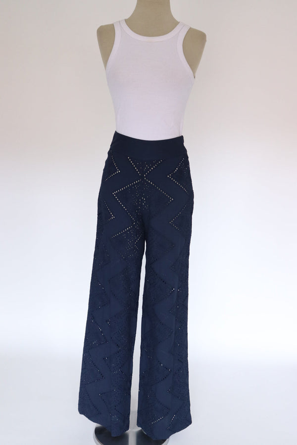 Pantalon Ojalillo Azul