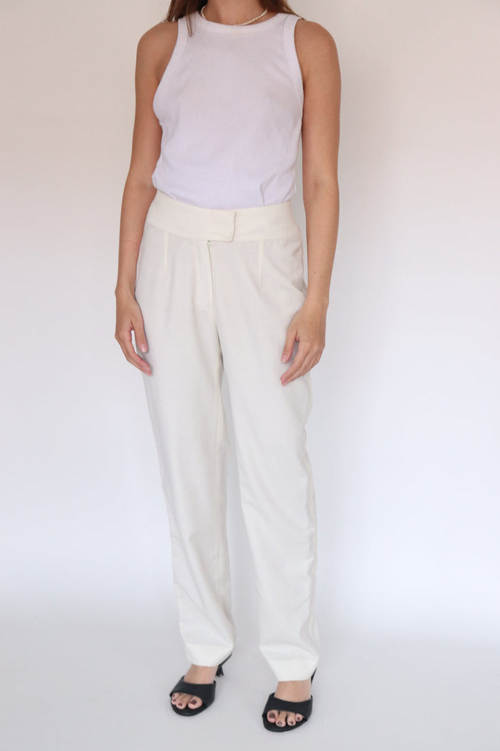 Pantalon Blanco Tux