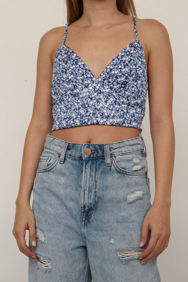 Crop Top Flores