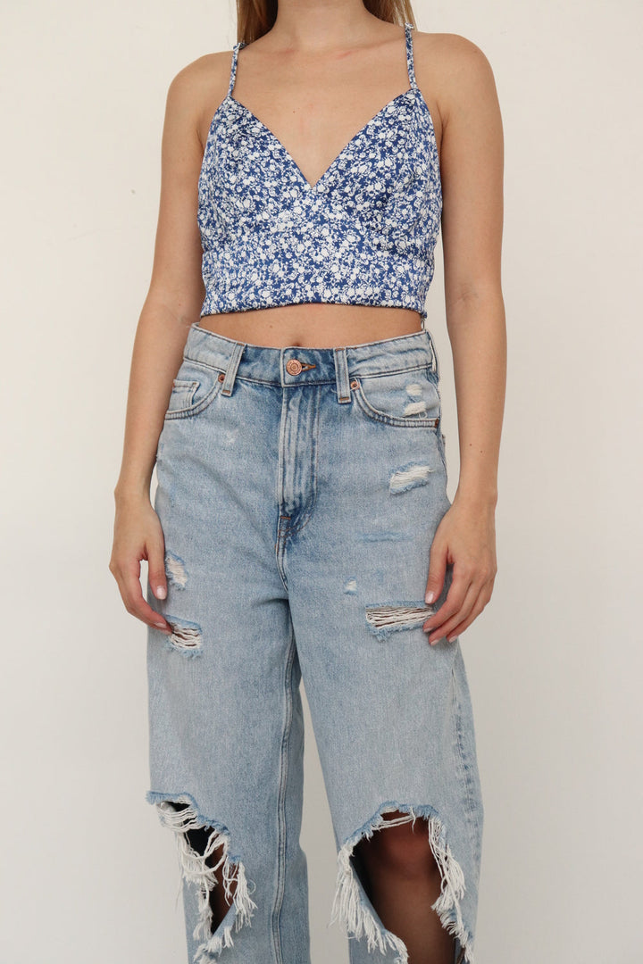 Crop Top Flores