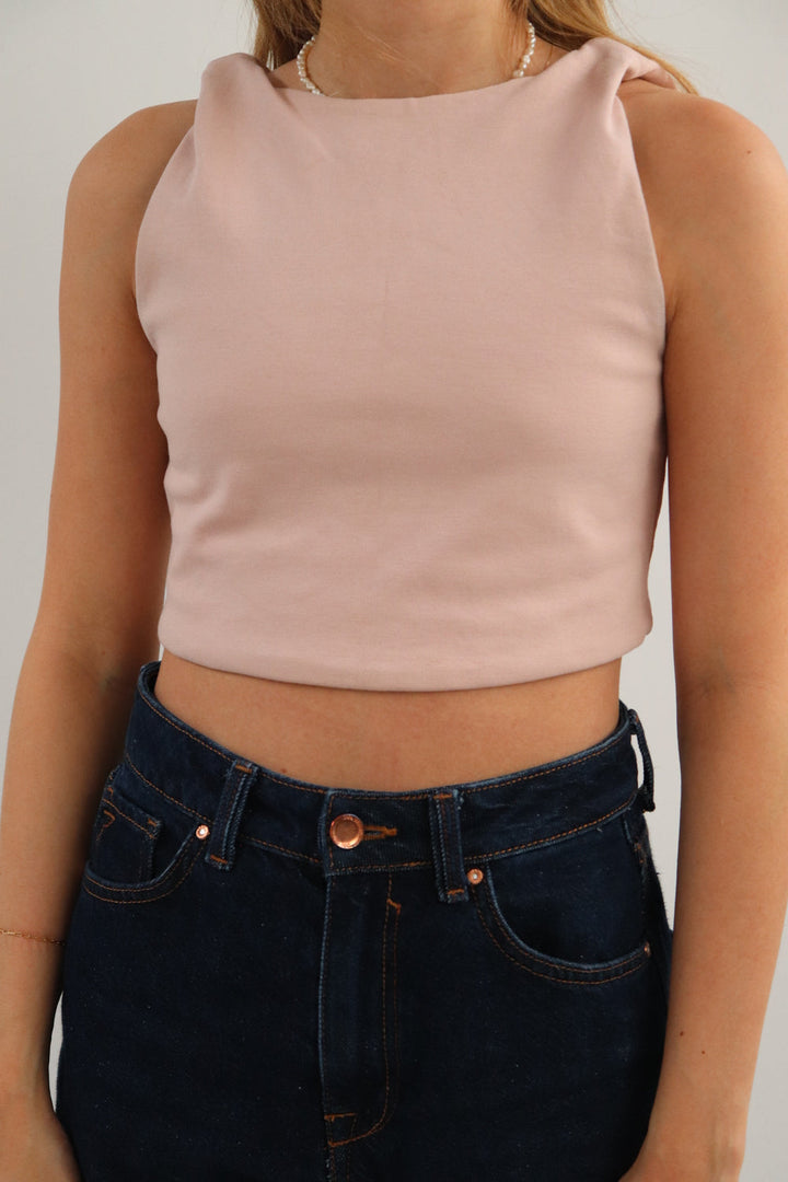 Crop Top Rosado