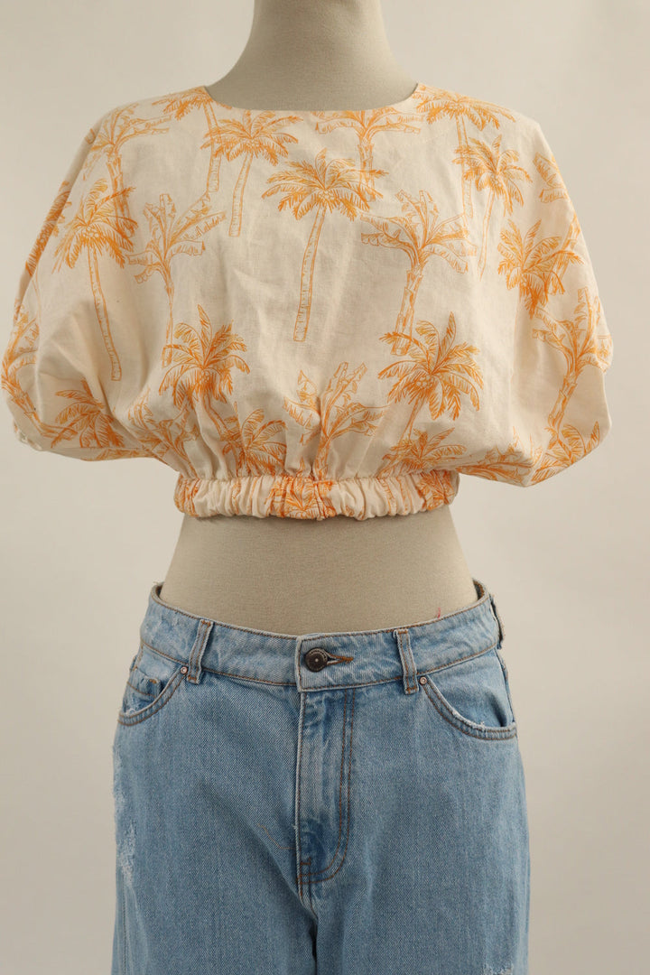 Top Amarillo Palmeras