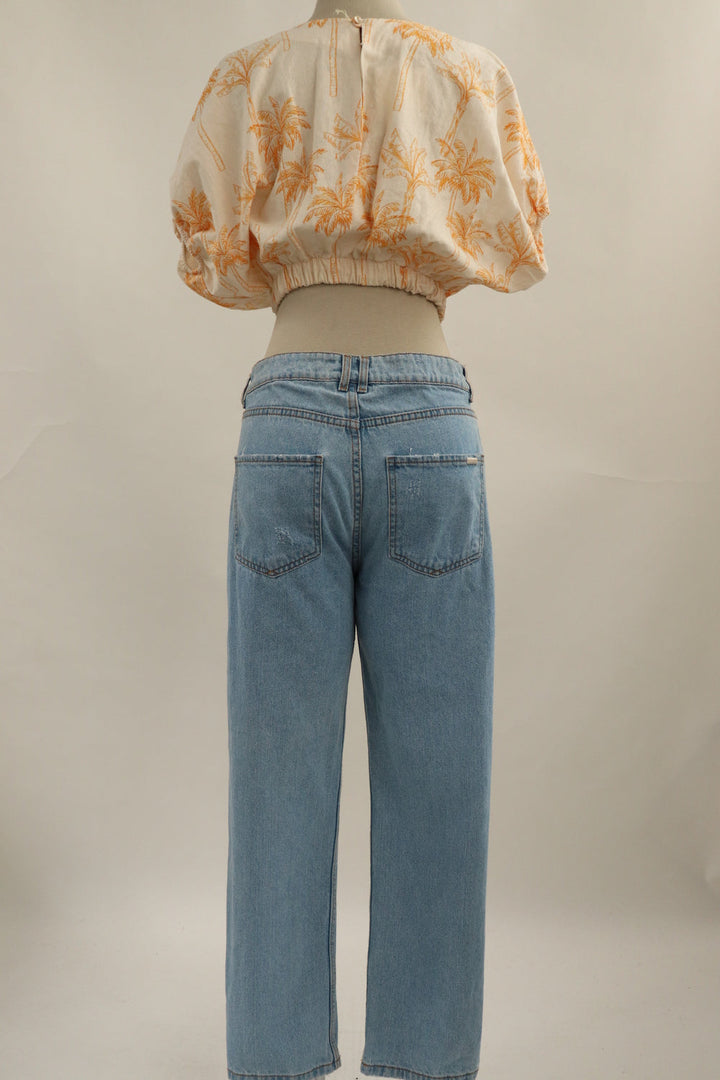 Top Amarillo Palmeras