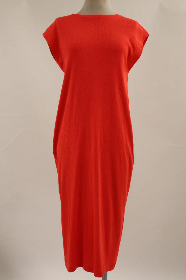 Vestido Rojo Rib