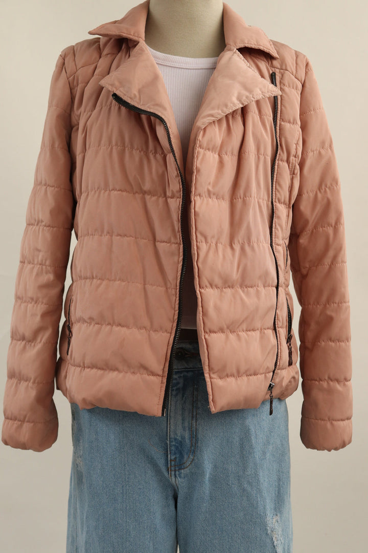 Chaqueta Puffer Rosada