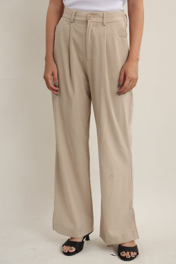 Pantalon Beige Basico