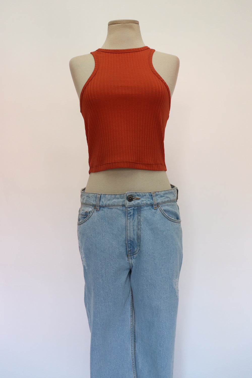 Top Rib Terracota NGR160 – LOOK TWICE CO