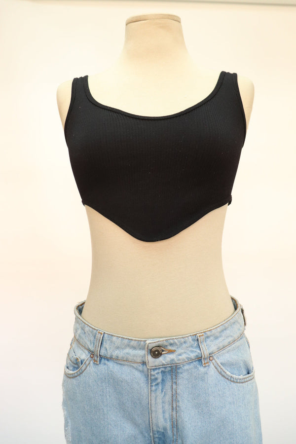 Crop Top Negro