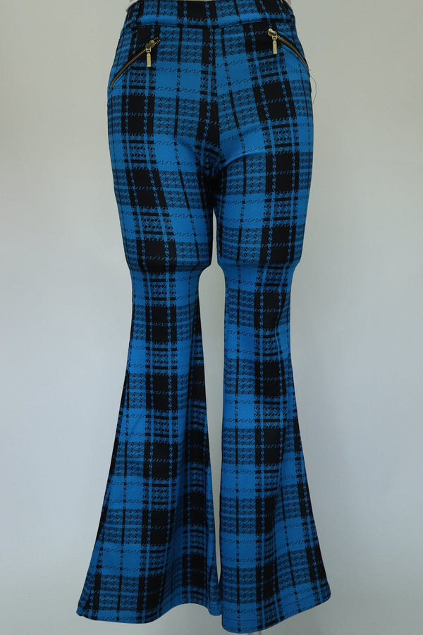 Pantalon Flare Azul