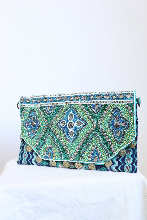 Cartera Clutch Piedras