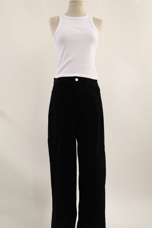 Pantalon Pana Negro