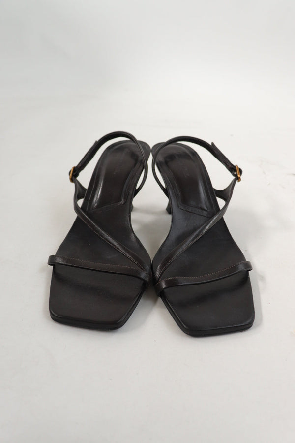 Sandalias Tacon Tiras