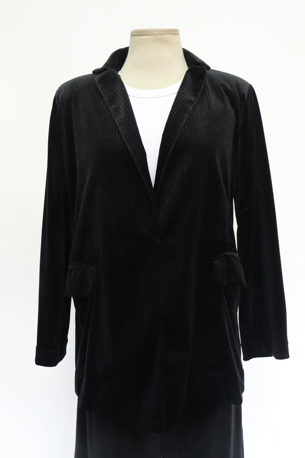 Blazer Velvet Negro
