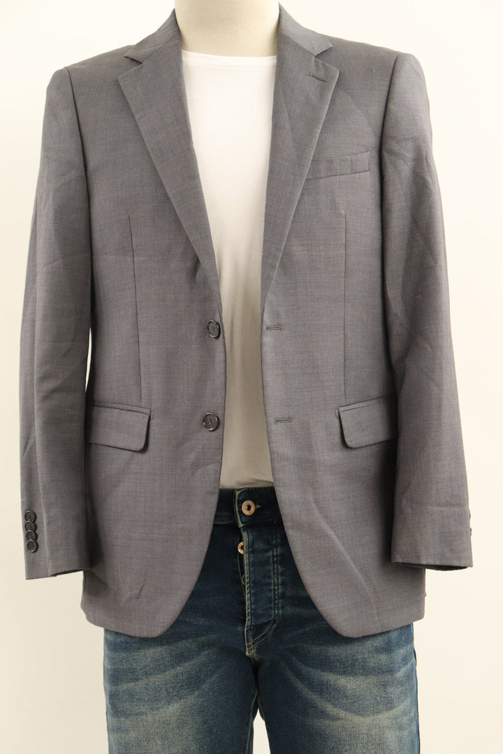 Blazer Gris Hombreras