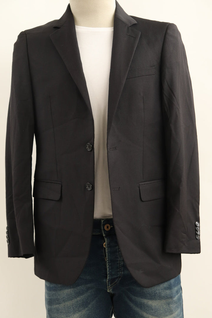 Blazer Negro Hombreras