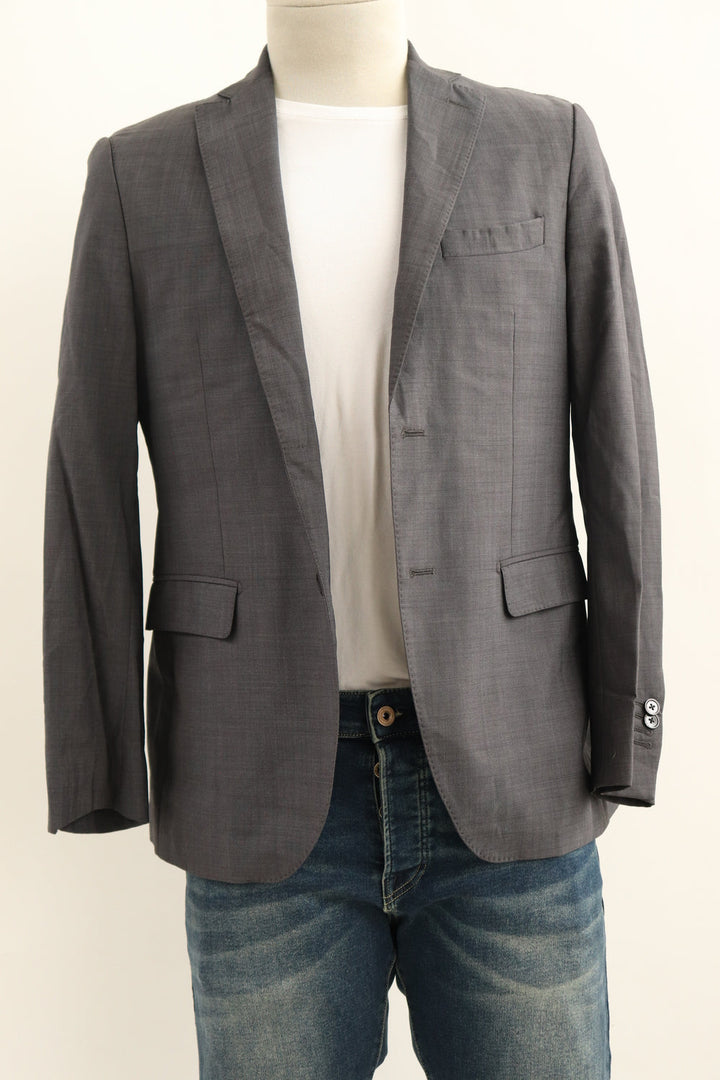 Blazer Gris Botones