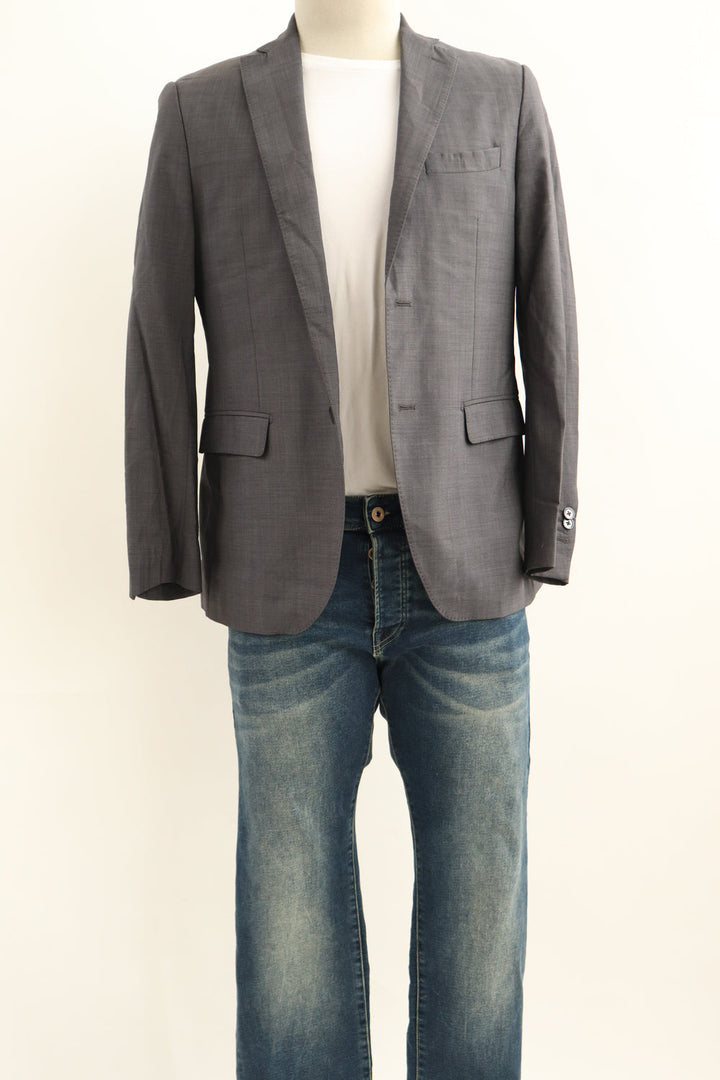 Blazer Gris Botones