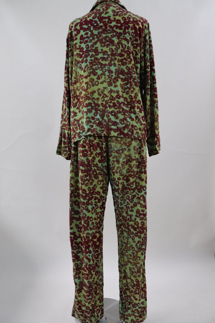 Pantalon Verde Leopardo