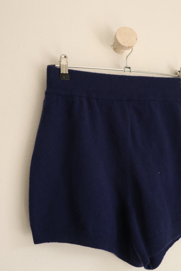 Short Cashmere Navy