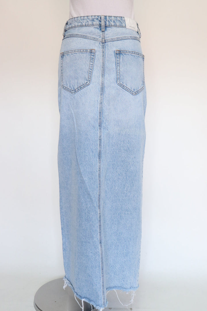 Falda Denim Maxi