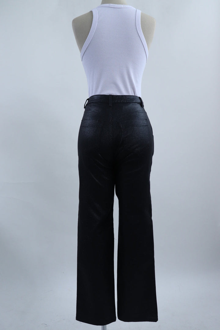 Pantalon Negro Escarcha