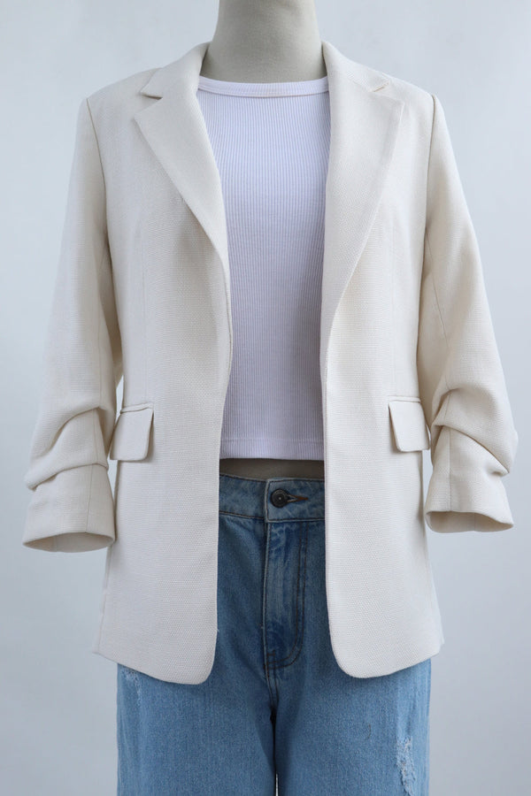 Blazer Beige Corrugado