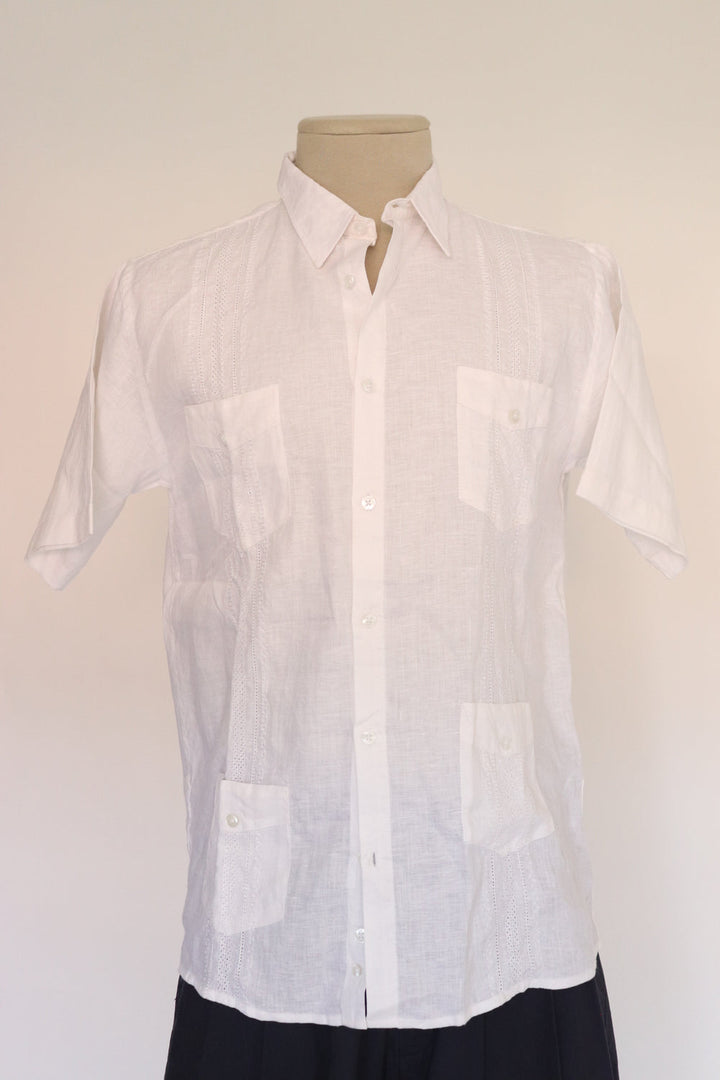 Camisa Blanca Lino