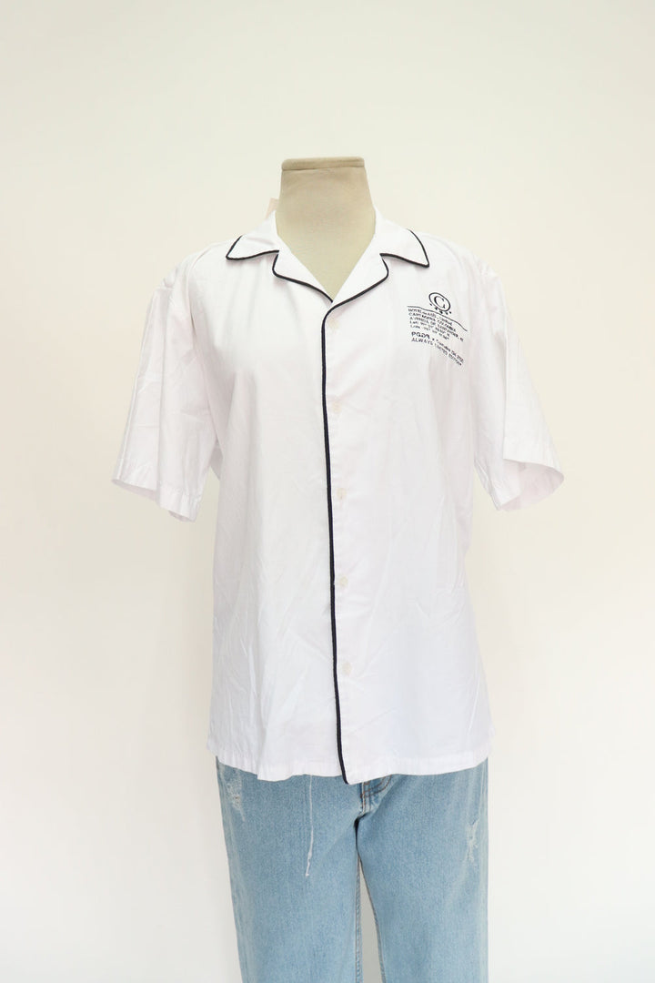 Camisa Blanca Bordada