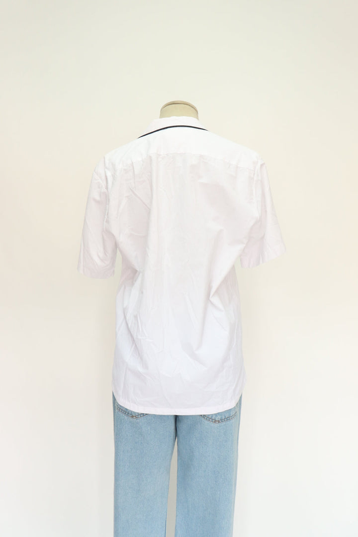 Camisa Blanca Bordada