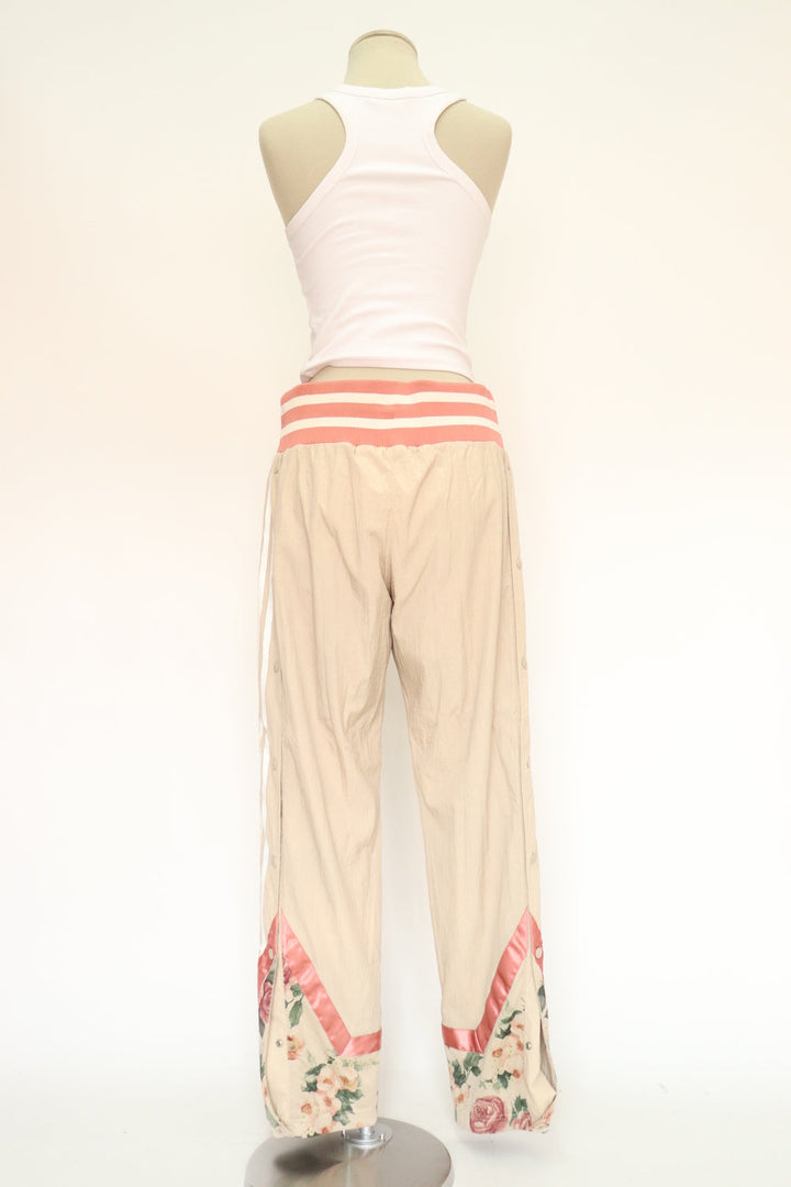 Jogger Beige Flores